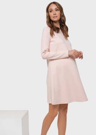 Платье 'Эрлин' для беременных; цвет: пудра