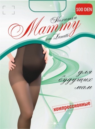 М100 Колготы Ланатти (Mammy) (для беремен) противоварикозные компрессионные кл.1 беж