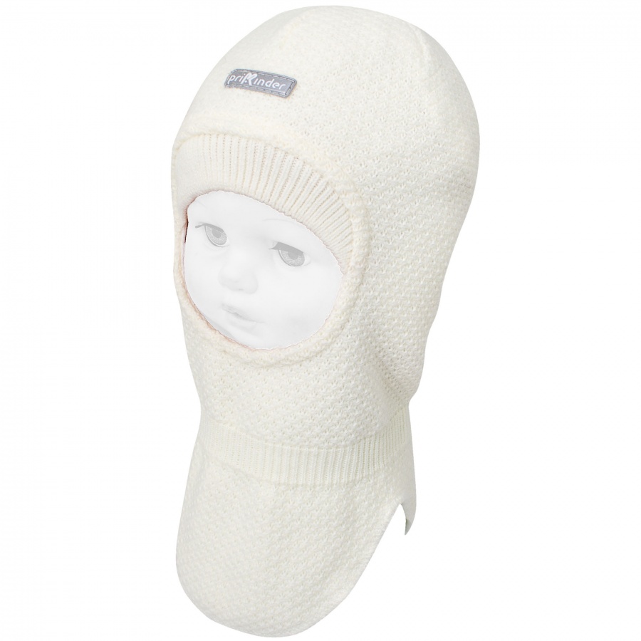 DH2-1122 шапка-шлем демисезон, молочный