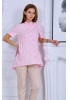 426 Рубашка для беременных кор.рукав, розовый