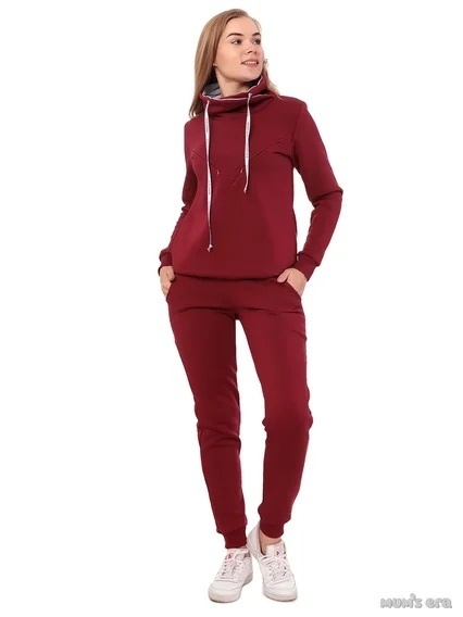 Костюм утепл. 'Сандра', бордо