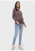 Джинсы 'Стайл 070' для беременных; цвет: св.деним