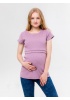 1-145505А Футболка для беременных и кормящих женщин, Розовый