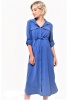 99601 Платье для беременных и кормящих, синее