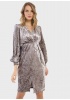 Платье 'Розалия' для беременных и кормящих; цвет: бежевый