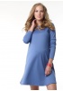 Платье 'Эрлин' для беременных; цвет: денимный