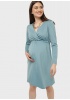 Платье 'Уитни' для беременных и кормящих; цвет: селадон