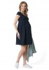 Платье 'Вербена' для беременных т.синий