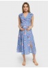 Платье 'Уэнди' для беременных и кормящих; цвет: голубой