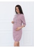 1-75505В Платье для беременных и кормящих женщин, Темно-розовый