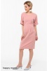99557 Платье для беременных и кормящих розовое