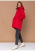 Куртка демис. 2в1 'Берн' для беременных; цвет: красный